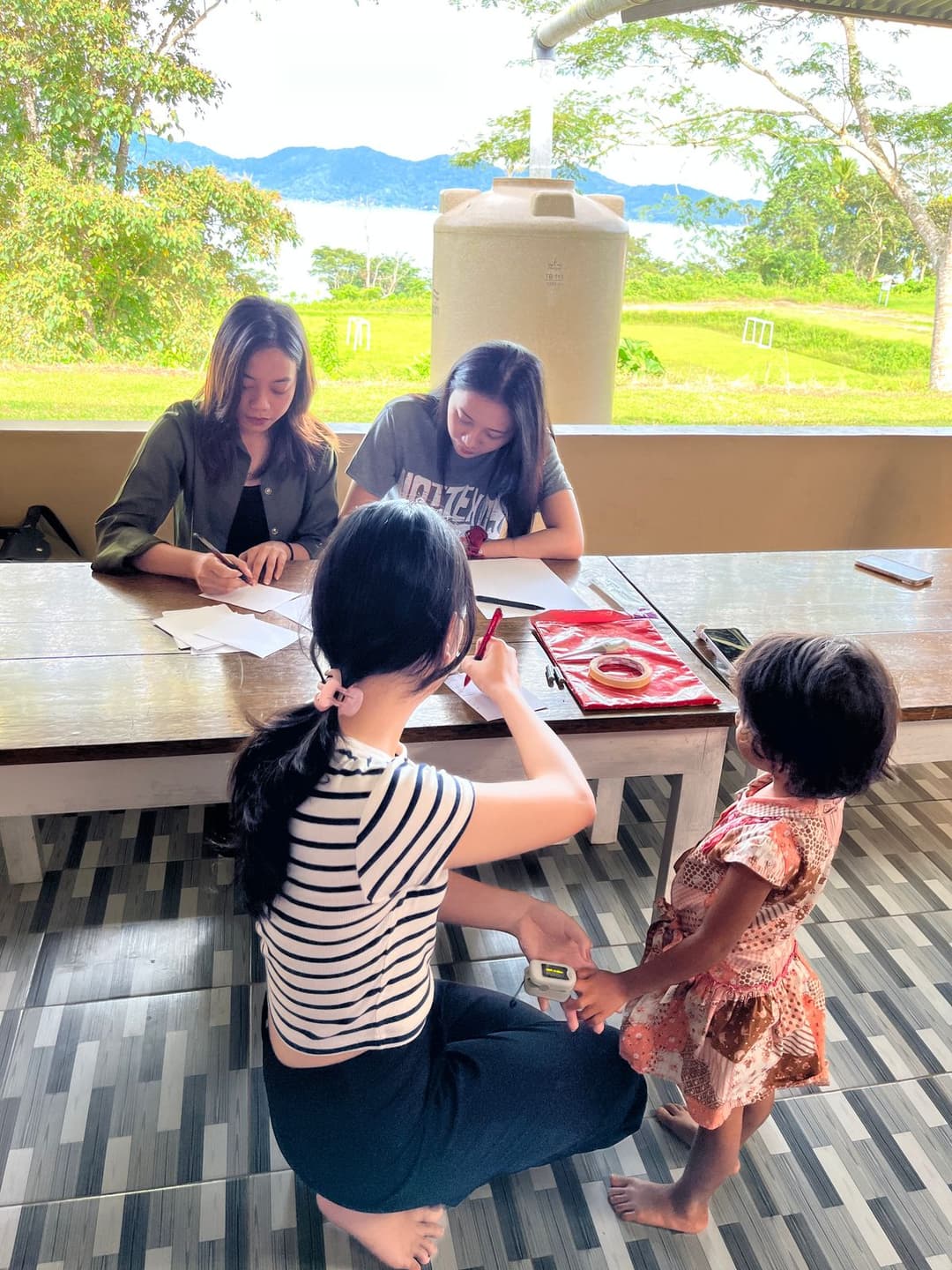 Anak-anak sedang belajar